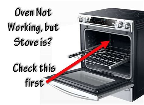 Solved Why Electric Oven Not Working But Stove Top Is Easy Tips To