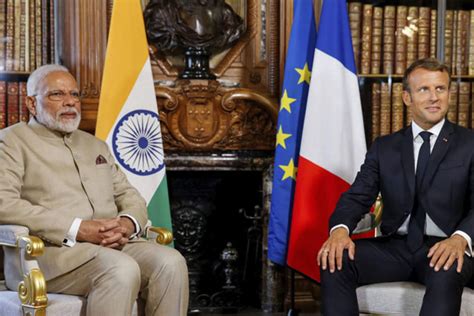 President Macron To Make Special Gestures During Pm Modis Visit To