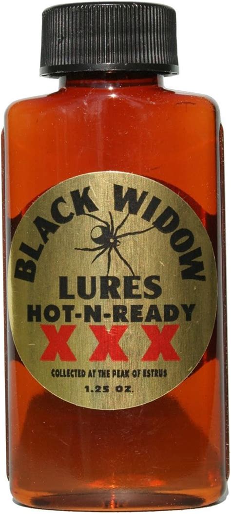 Black Widow Gold Label Hot N Ready XXX Deer Lure 1 25oz Scents Amazon Canada