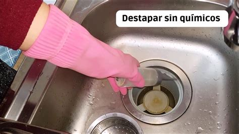 Cómo destapar cañerías sin químicos 10 ideas paso a paso Ideas con