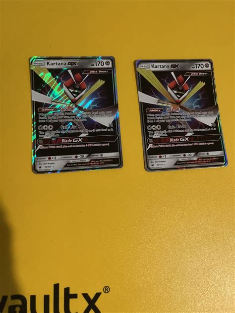 Pokémon TCG Kartana GX Crimson Invasion 70 111 Holo Ultra Rare x2 eBay