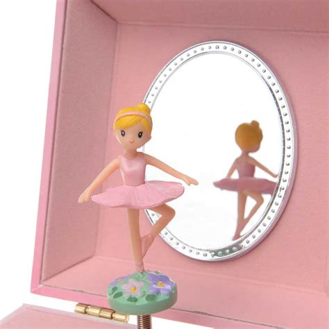 Swan Lake Ballerina Musical Jewelry Box Jewelkeeper