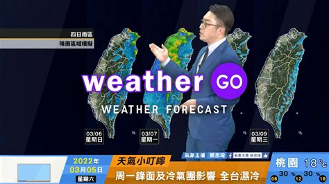 2022 03 05 迎風面北東部雲多偶雨 中南部留意空氣品質 Youtube