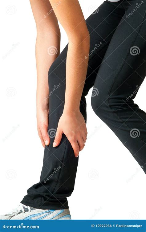 Leg Injury - Injured Royalty Free Stock Image - Image: 19922936