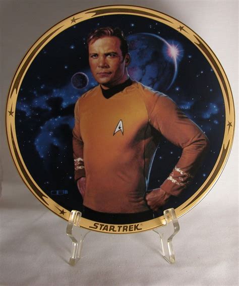 Vintage Hamilton Collection Ernst 1991 Kirk Star Trek 25th Anniversary