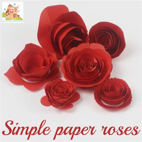 How To Make Paper Roses Step By Step Easy