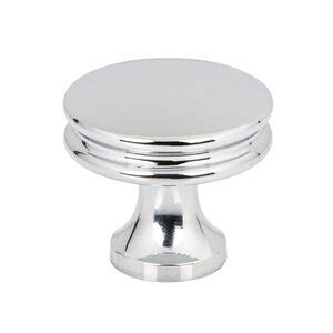 Marie Collection 1 1 4 Diameter Knobs In Polished Chrome By Jeffrey