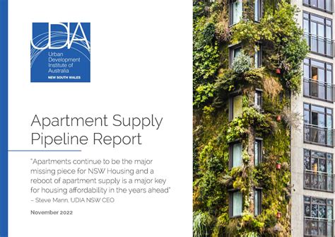 UDIA Report shows Apartments at the heart of the housing shortage in