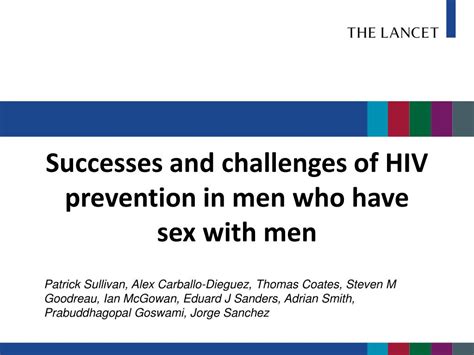 Ppt Successes And Challenges Of Hiv Prevention In Men Who Have Sex With Men Powerpoint