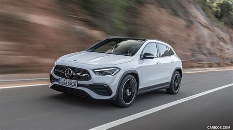 2021 Mercedes Benz Gla 250 Color Digital White Front Three Quarter