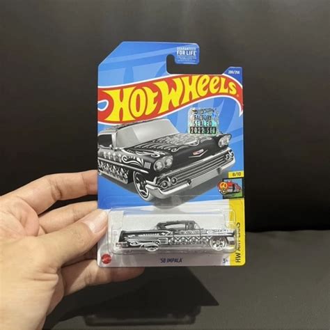 Jual Hot Wheels Impala Treasure Hunt Reguler THR FS Factory Sealed Shopee Indonesia
