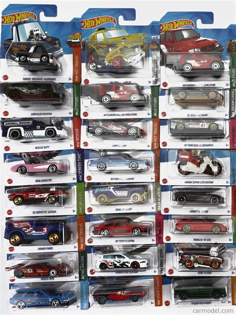 Mattel Hot Wheels Fkqb Scale Mitsubishi Set Assortment Pieces Various