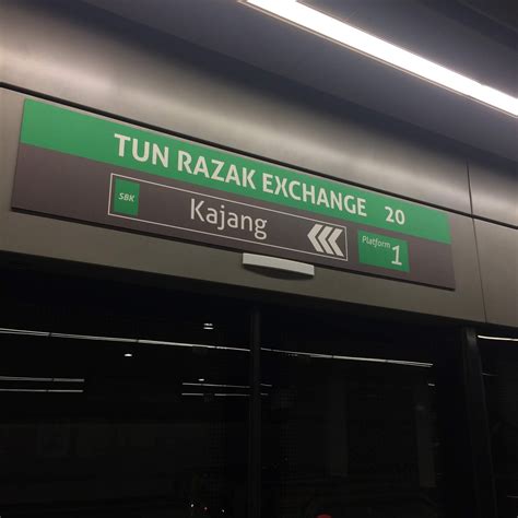 Kuala Lumpur Walk Pics Kuala Lumpur MRT Tun Razak Exchange Station