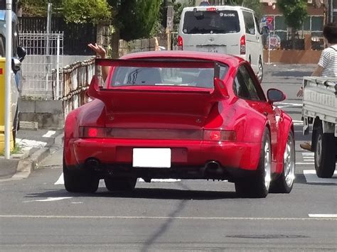 Nさんの真っ赤な964ターボが旅立って行きました ガレージj