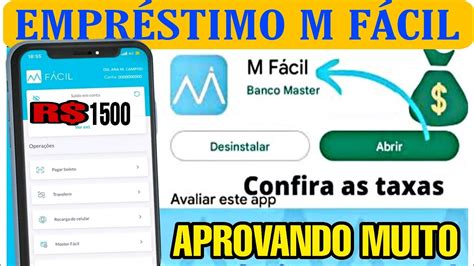 M FÁCIL NOVA CONTA DIGITAL EMPRÉSTIMO PESSOAL VEJA COMO SOLICITAR