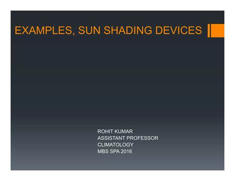 8. Shading devices examples | PPT