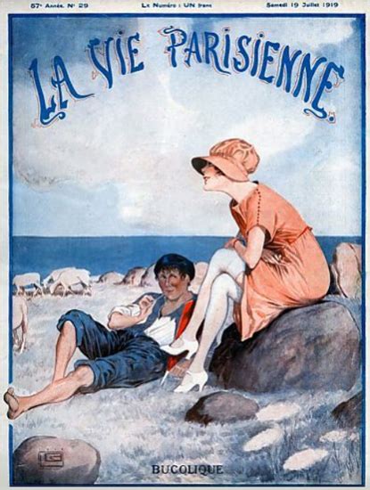 La Vie Parisienne Bucolique Sex Appeal Mad Men Art Vintage Ad Art Collection