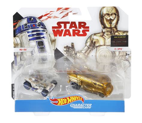 Hot Wheels Star Wars Episode 8 C3 PO R2 D2 Vehicles Walmart Canada