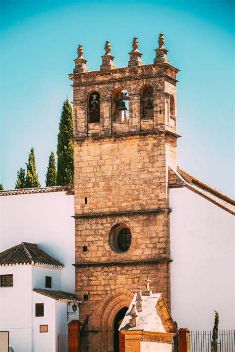 Ronda Spanha Velha Igreja De Padre Jesus Iglesia De Padre Jesus Uma