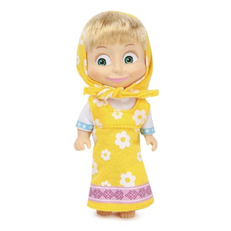 Кукла Simba (Маша и медведь) Маша в желтом сарафане 9301678 купить по ...