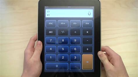 Ipad App Calculator For Ipad Youtube