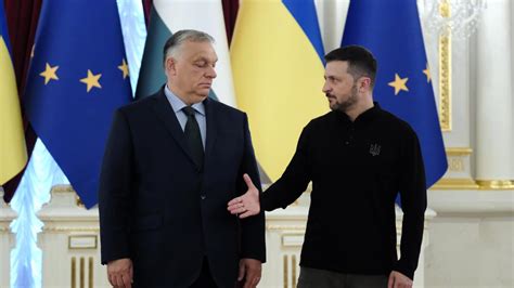 Ukraine Orban Fordert Bei Kiew Besuch Rasche Waffenruhe Mit Russland