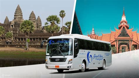 Shared Bus Transfer Between Siem Reap And Phnom Penh By Giant Ibis