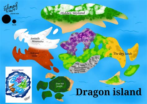 Dragon Island By Edimay On Deviantart