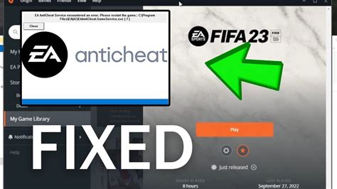 Fix Ea Anticheat Errors In Fifa Youtube