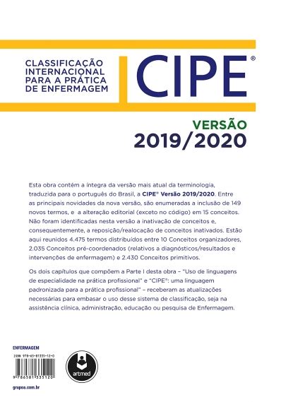 Classificação Internacional para a Prática de Enfermagem CIPE Versão