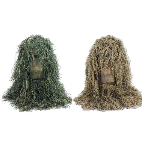 New Tactical Airsoft Sniper Ghillie Suit Hood Hunting Camouflage