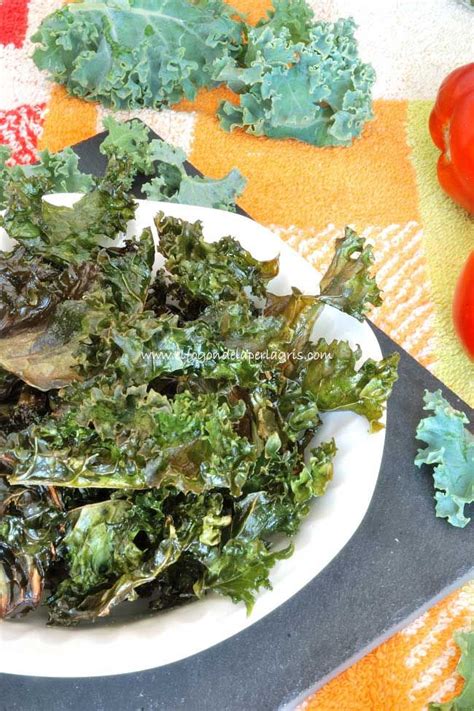 Kale chips al horno un aperitivo crujiente y nutritivo El Fogón de