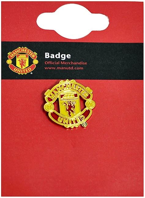 MANCHESTER UNITED FC Pin Badge OFFICIAL LICENSED MERCHANDISE GIFT