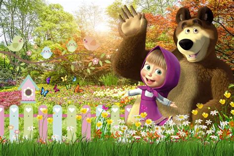 Arte Masha E O Urso