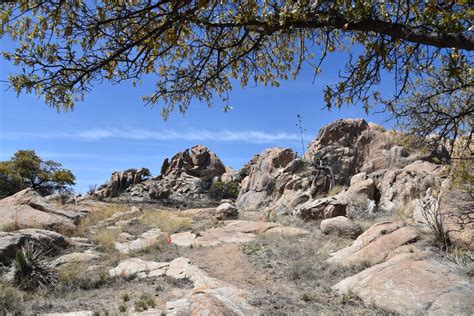 Texas Canyon hiking trails at the Amerind Museum, Arizona: Photos