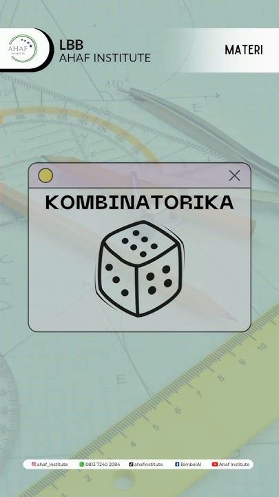 📑materi Kombinatorika Ahafinstitute Matematika Kombinatorika