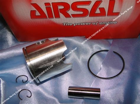 Pistón Monosegmento Airsal Ø47mm Para Kit De Aire T6 Racing 75cc En Mbk