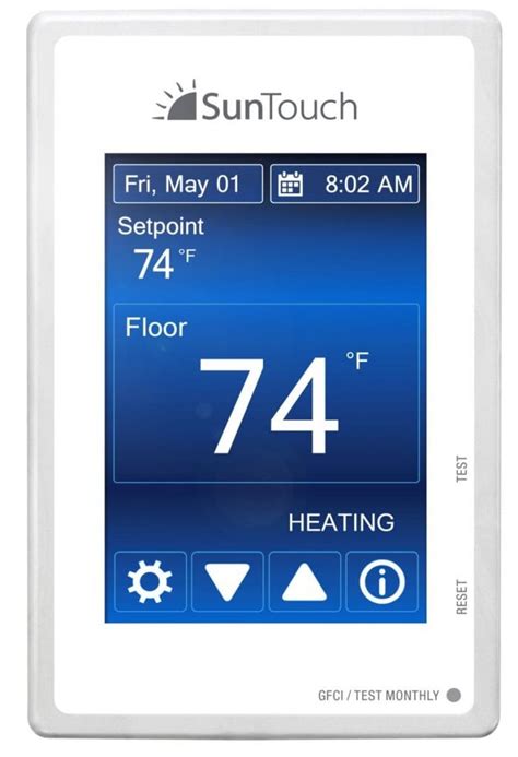 Best Radiant Floor Heating Thermostats For Electric & Hydraunoic ...