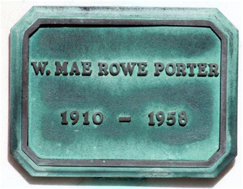 Wilmetta Mae Rowe Porter 1910 1958 Memorial Find A Grave