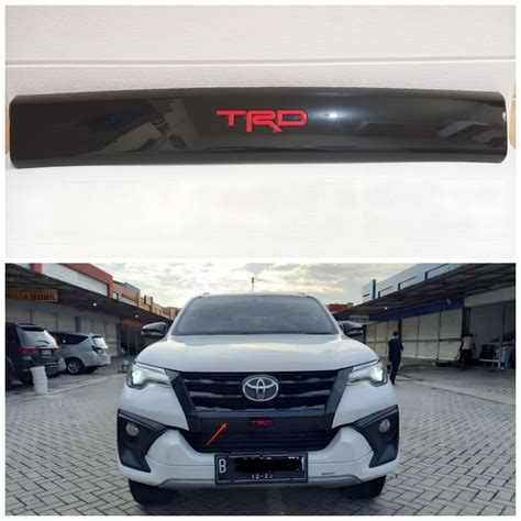 Jual List Grill Depan Bawah Bumper Fortuner Vrz Trd Original Termurah