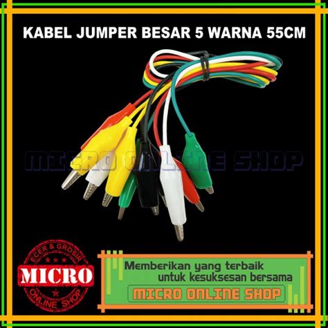 Harga Kabel Jumper Jepit Buaya Murah Terbaru 2024 Hargano