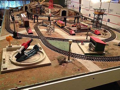 Lionel Postwar Train D Dealers Display Layout Very Good Complete