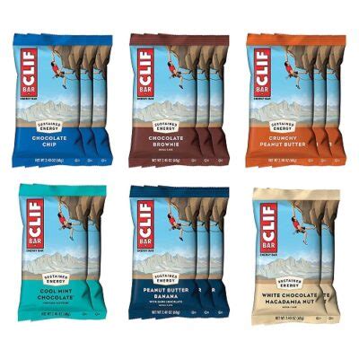 Clif Bar - Energy Bars Variety Pack (16 Count) - Food and Nutrition Website