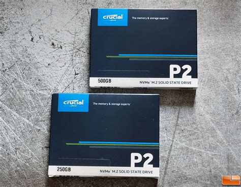 Crucial P2 250GB and 500GB SSD Review - Legit Reviews