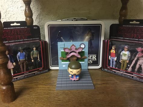 My stranger things presents from Christmas (all except a giant 20-sided