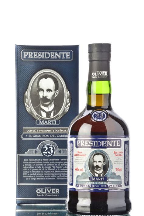 Presidente Marti 23 Jahre Solera Rum 40 Vol 07l Spiritlovers