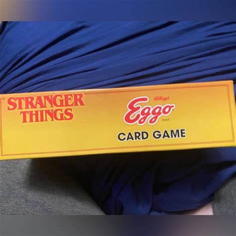 Strangerthings Games Stranger Things Eggo Card Game Poshmark