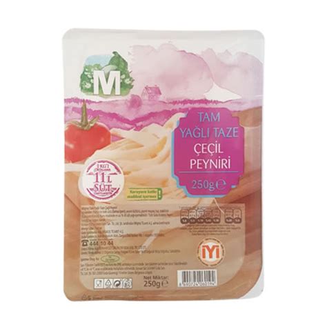 Migros Çeçil Peyniri 250 G OnuAl Fiyat Arşivi