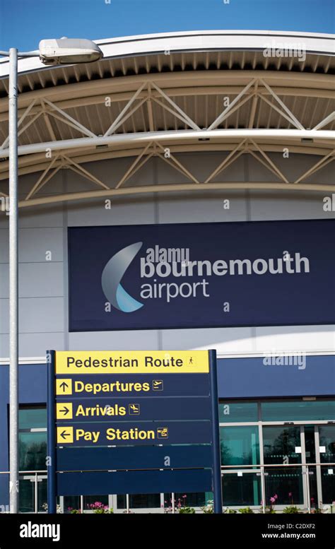 Bournemouth airport departures terminal hi-res stock photography and ...