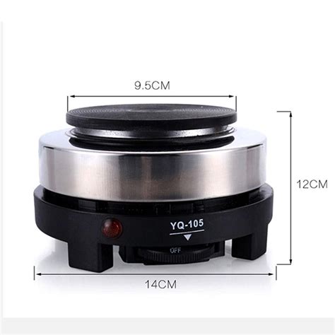 Mini Electric Hot Plate Cooker Electric Stove 500W Heating Cooking Coffee Tea Milk Multifunction